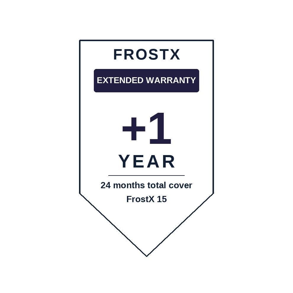 FrostX 15 Extensión de garantía +1 año