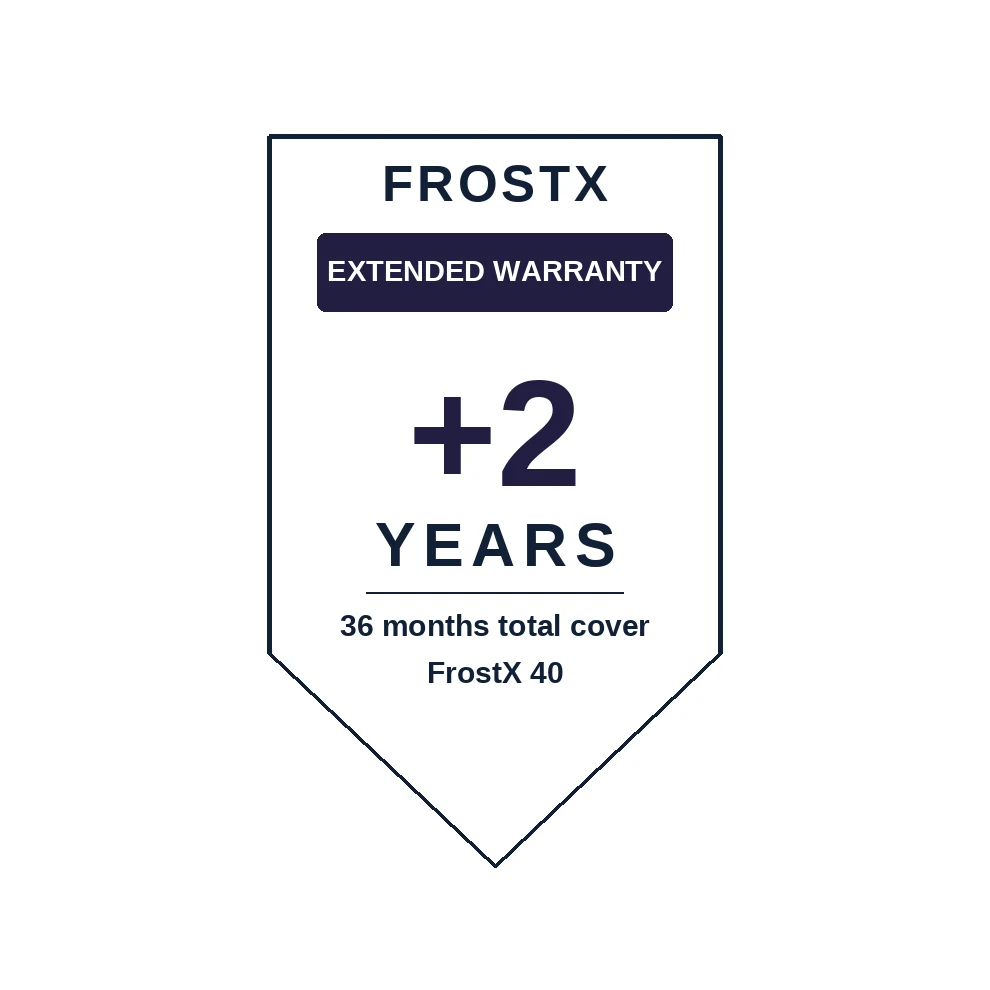 FrostX 40 Extensión de garantía +2 años