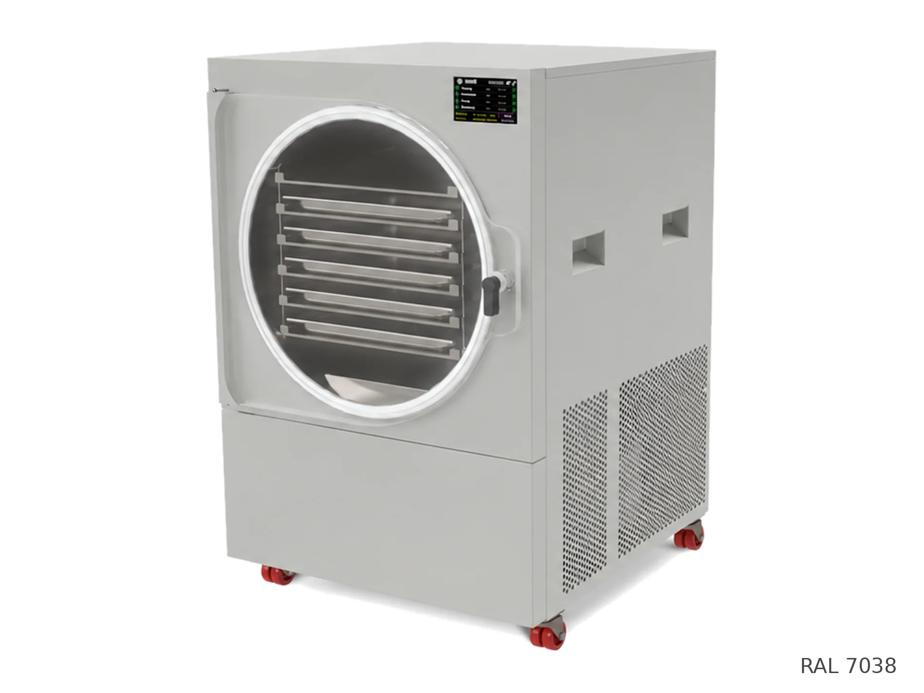LEO-007 freeze dryer — RAL 7038 finish