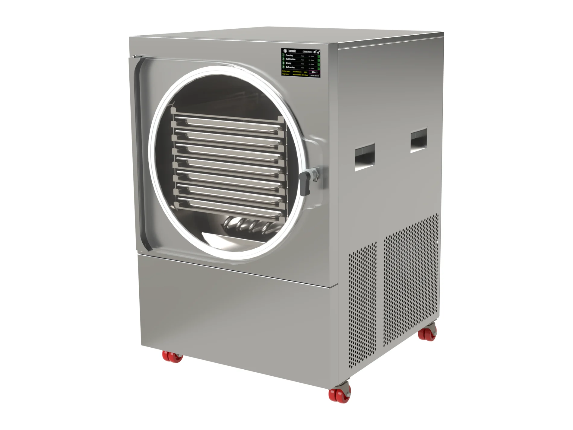 LEO-007L — Liofilizador compacto, Acero inoxidable