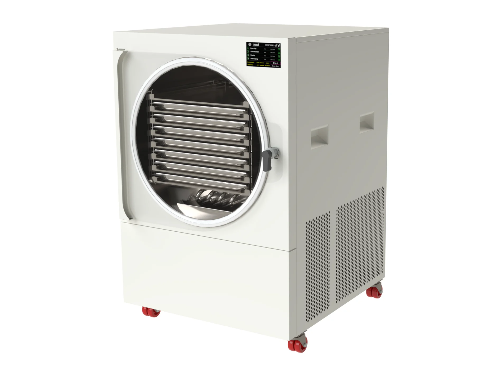 LEO-007L — Liofilizador compacto, Blanco (Traffic White)