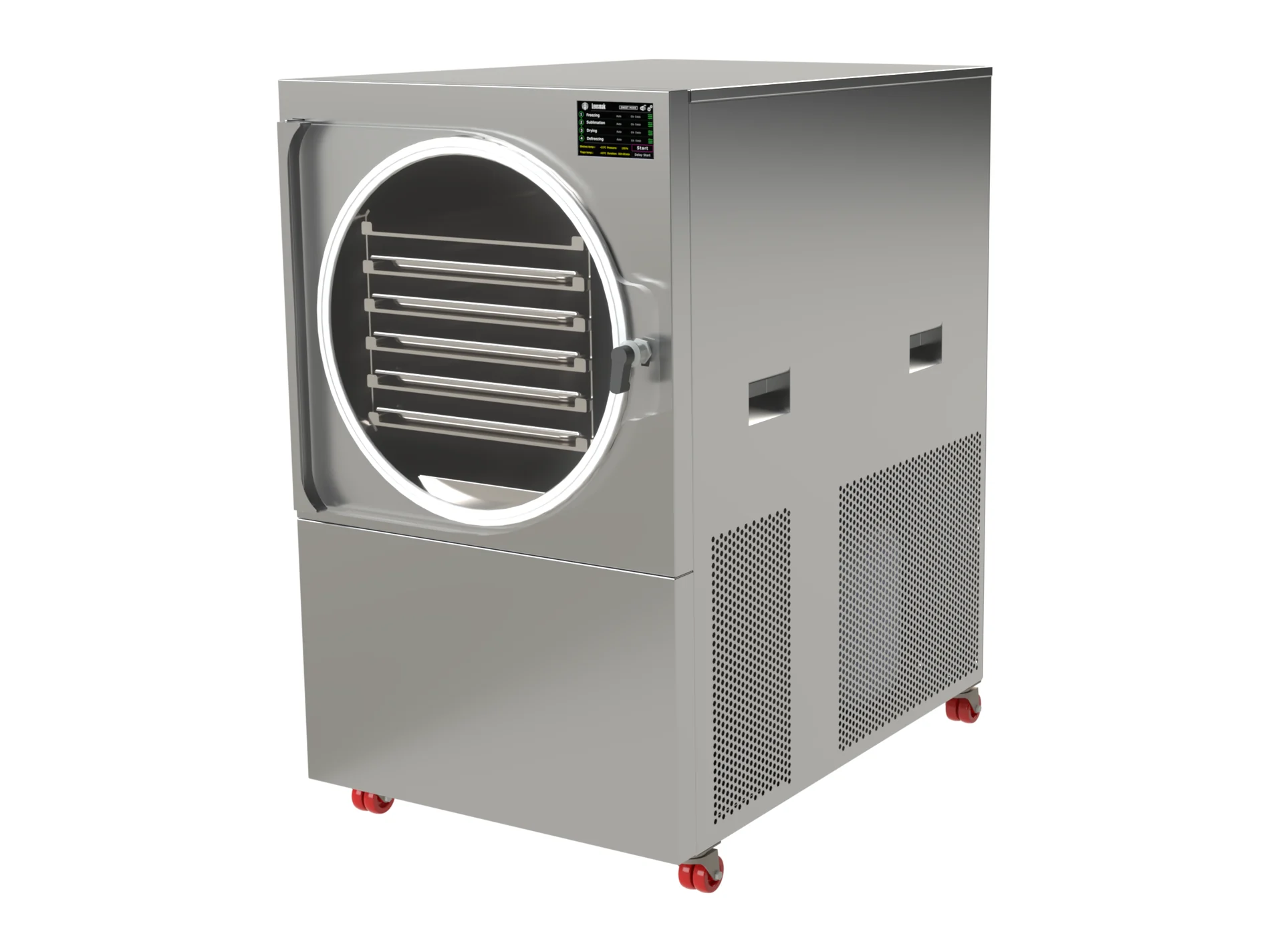 LEO-010 — Liofilizador compacto, Acero inoxidable