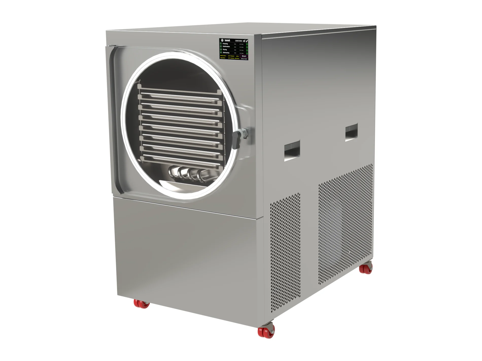 LEO-010L — Liofilizador comercial ligero, Acero inoxidable
