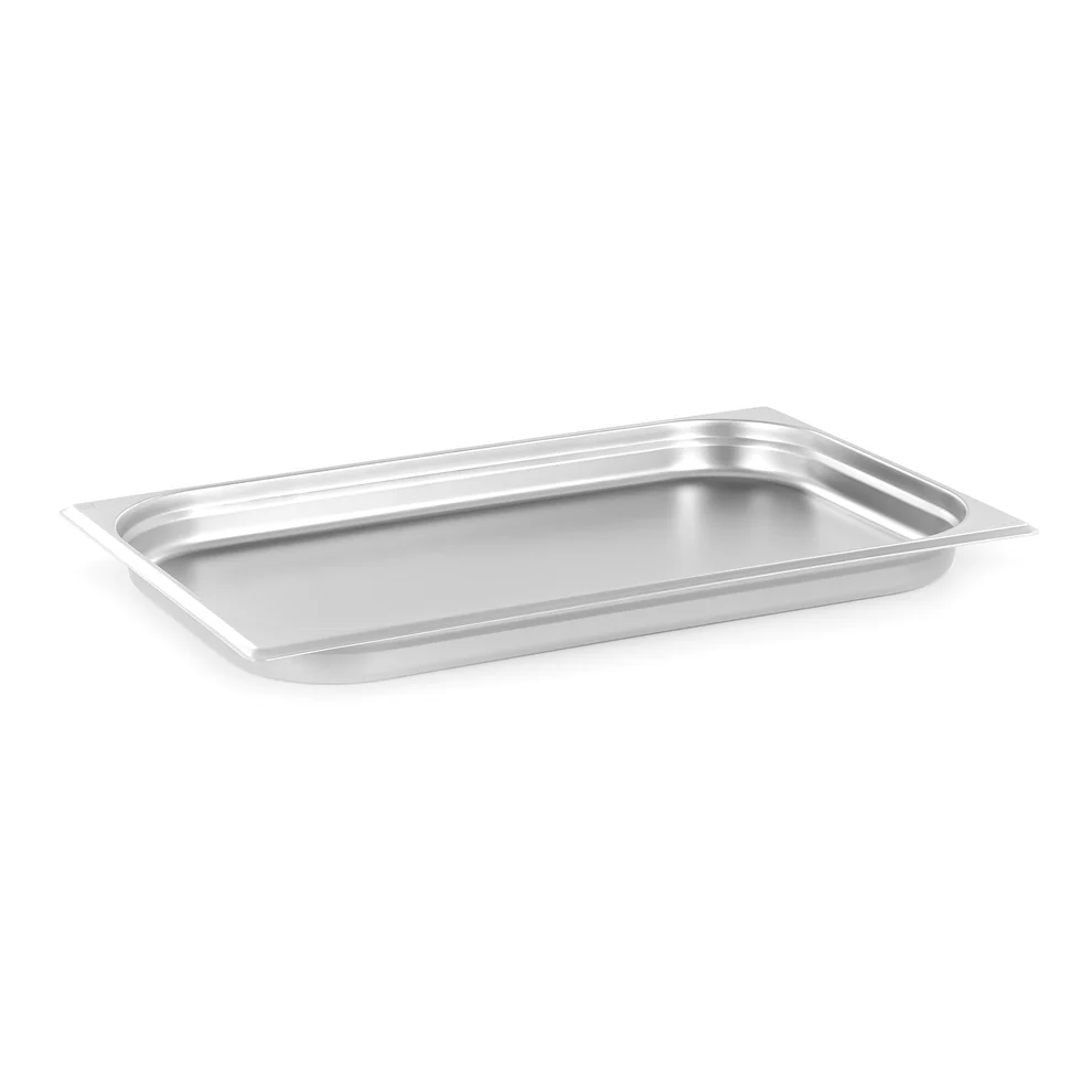 Bandeja de acero inoxidable GN 1/1 40 mm