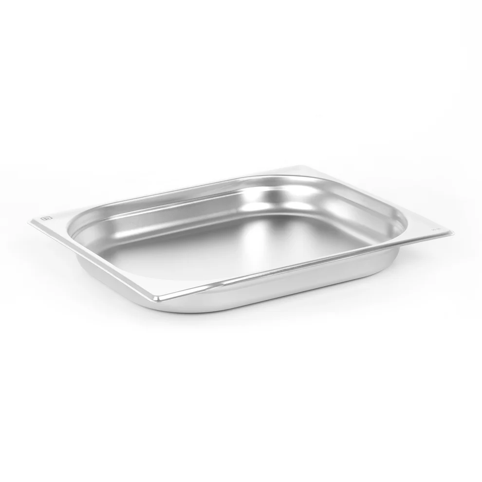 Bandeja de acero inoxidable GN 1/2 40 mm