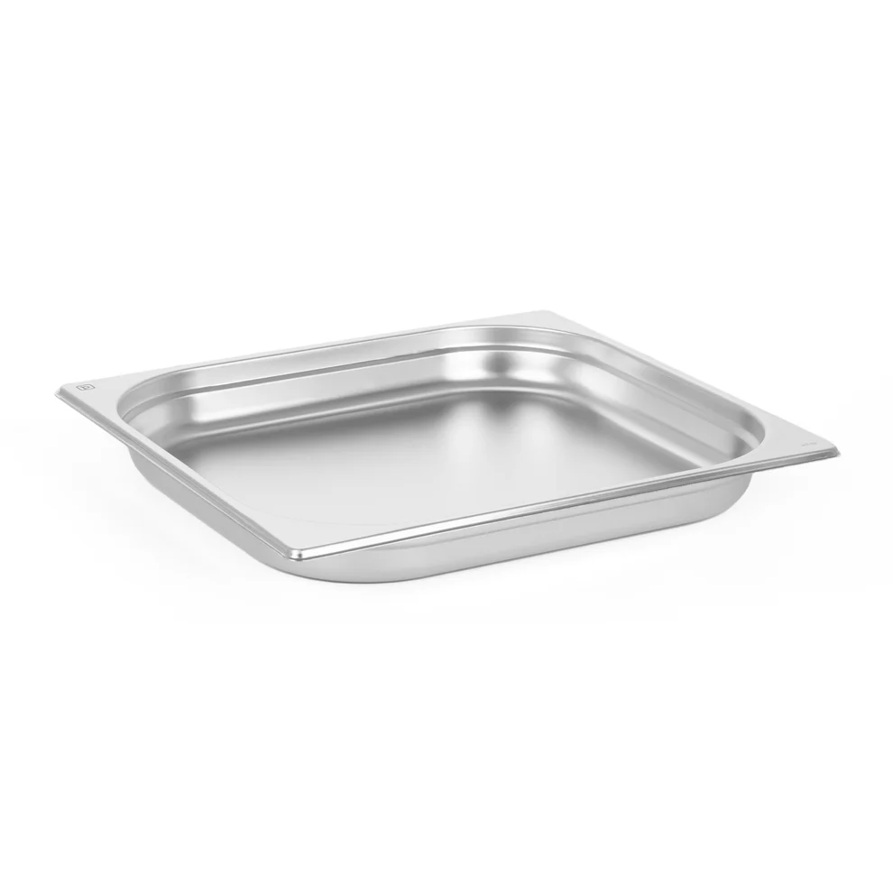 Bandeja de acero inoxidable GN 2/3 40 mm